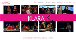 Desktop Screenshot of klara-k.se
